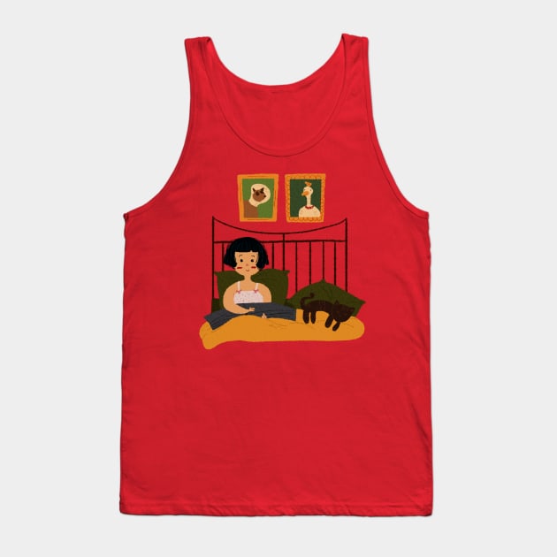 Amelie Tank Top by Fatemeh.art